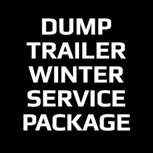 Dump Trailer Winter Service Package